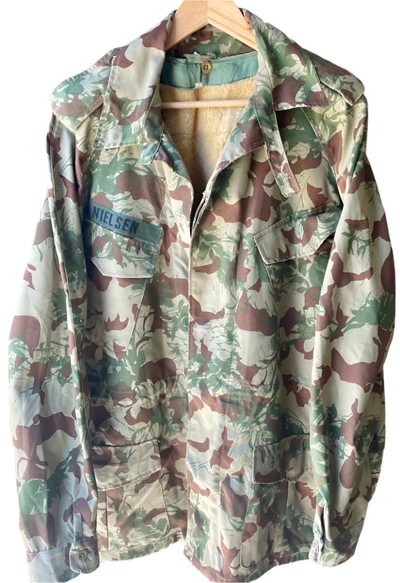 South Africa Police (SAP) 2nd Pattern Camo Jacket & Liner (XLarge)