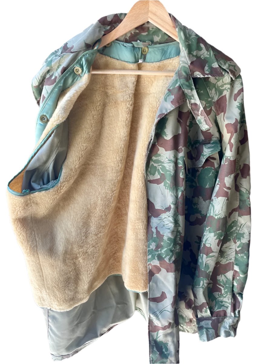 South Africa Police (SAP) 2nd Pattern Camo Jacket & Liner (XLarge)
