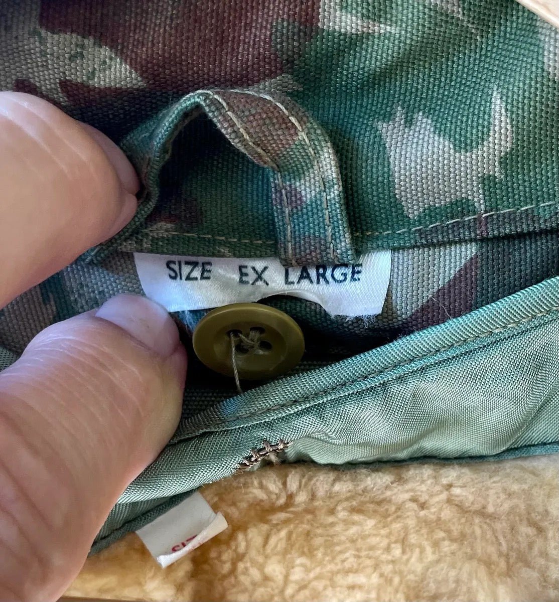 South Africa Police (SAP) 2nd Pattern Camo Jacket & Liner (XLarge)