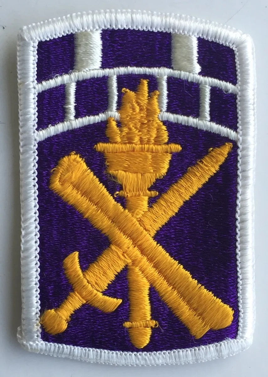 US Army 351st Civil Affairs Command Color SSI shoulder patch