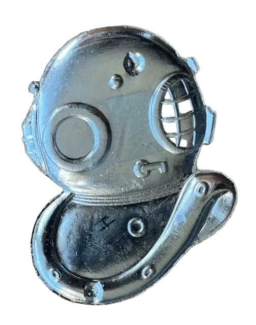 South Africa (SADF) Army Diver Advanced Proficiency Badge 3rd Pattern in Chrome - Bateleur Militaria
