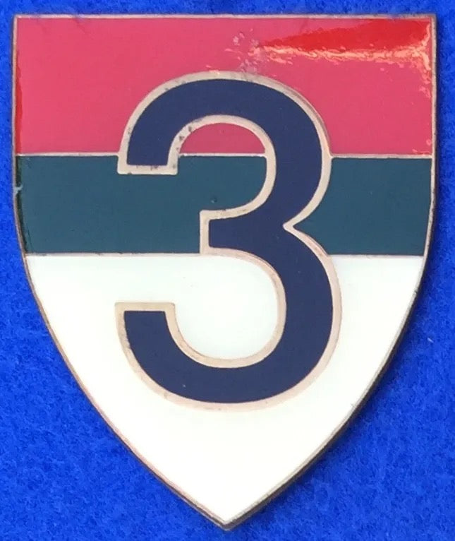 Zambia Defense Force 3rd Battalion Flash Arm Badge