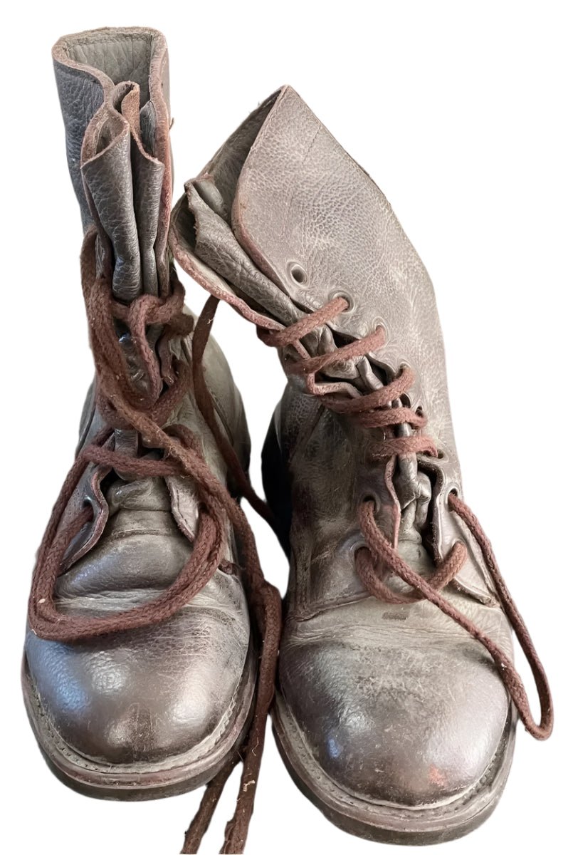 South Africa (SADF) Brown Combat Boots (232 or 6 US) D
