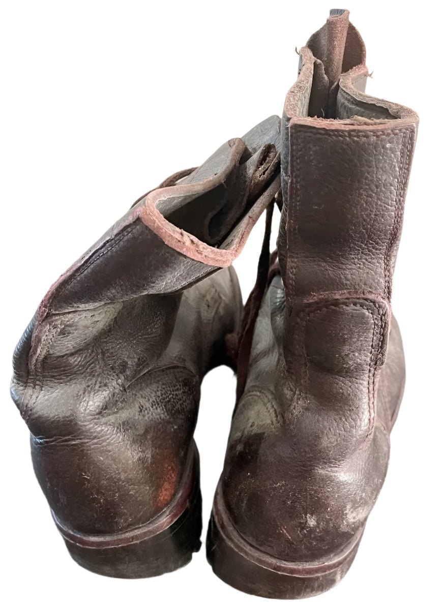 South Africa (SADF) Brown Combat Boots (232 or 6 US) D