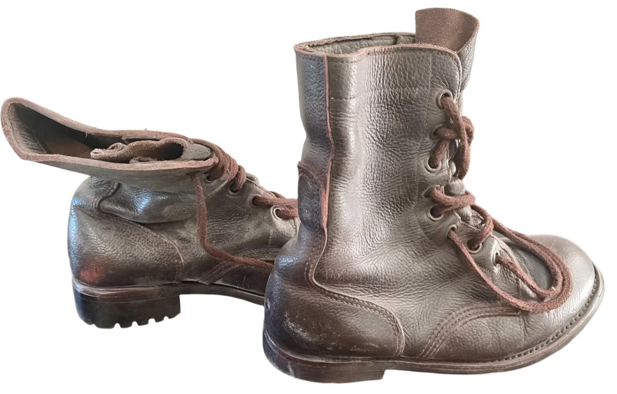 South Africa (SADF) Brown Combat Boots (232 or 6 US) D