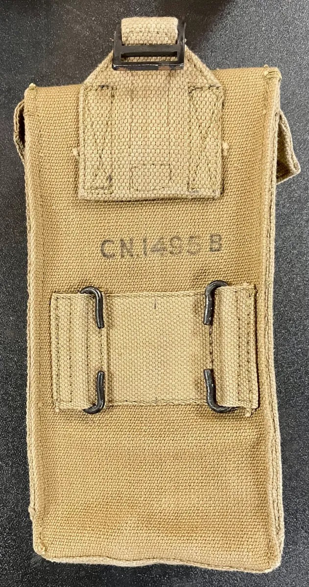British Pattern 1937 Bren Ammunition Pouch Dated 1953 - Bateleur Militaria