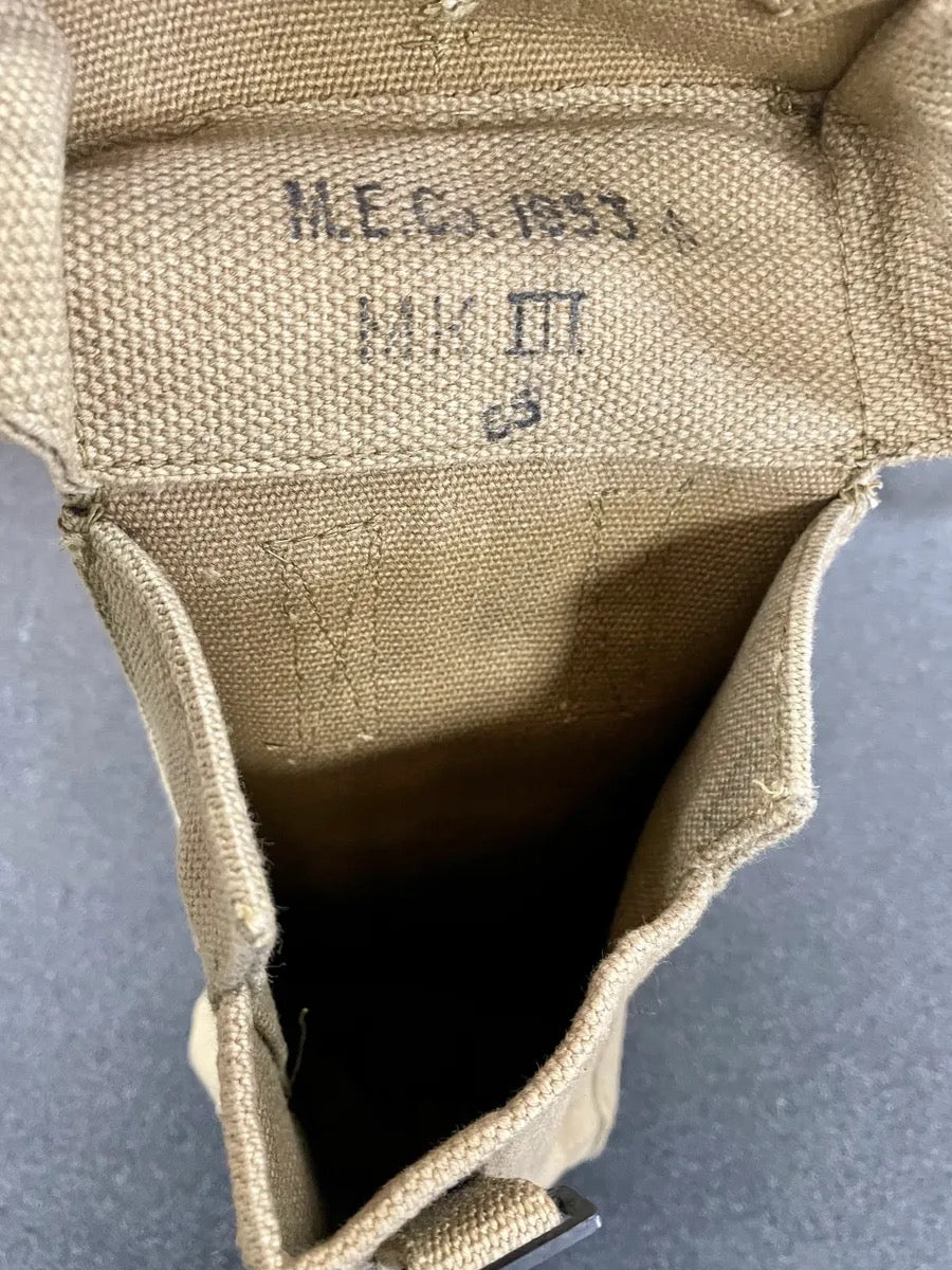British Pattern 1937 Bren Ammunition Pouch Dated 1953 - Bateleur Militaria