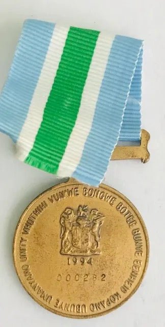 South Africa (SADF) Unitas Medal Full Size (Numbered)