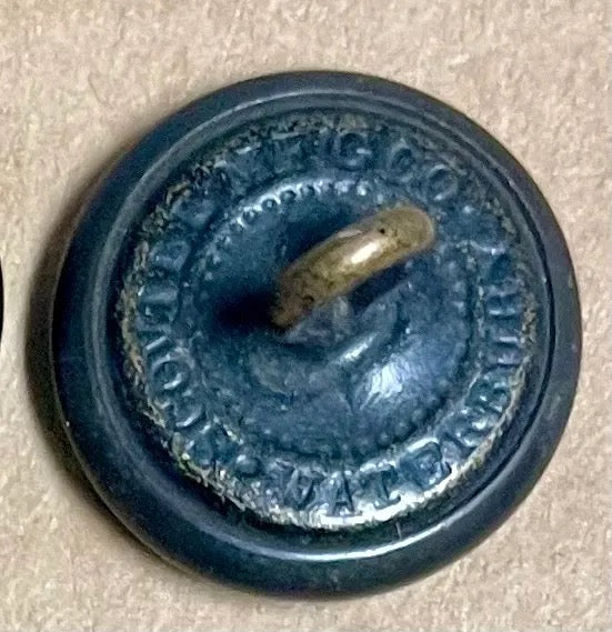 US Army Tunic Button Scoville/Waterbury (16mm)