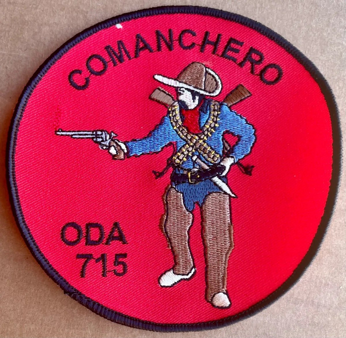 US 7th Special Forces Group, 1st Bn, A Co, ODA715 (2009) Patch