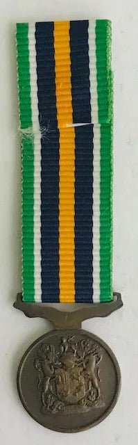 South Africa (SADF) De Wet Medal Miniature - Bateleur Militaria