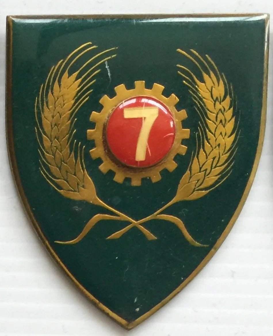 South Africa (SADF) 7 Maintenance Unit Flash Arm Badge