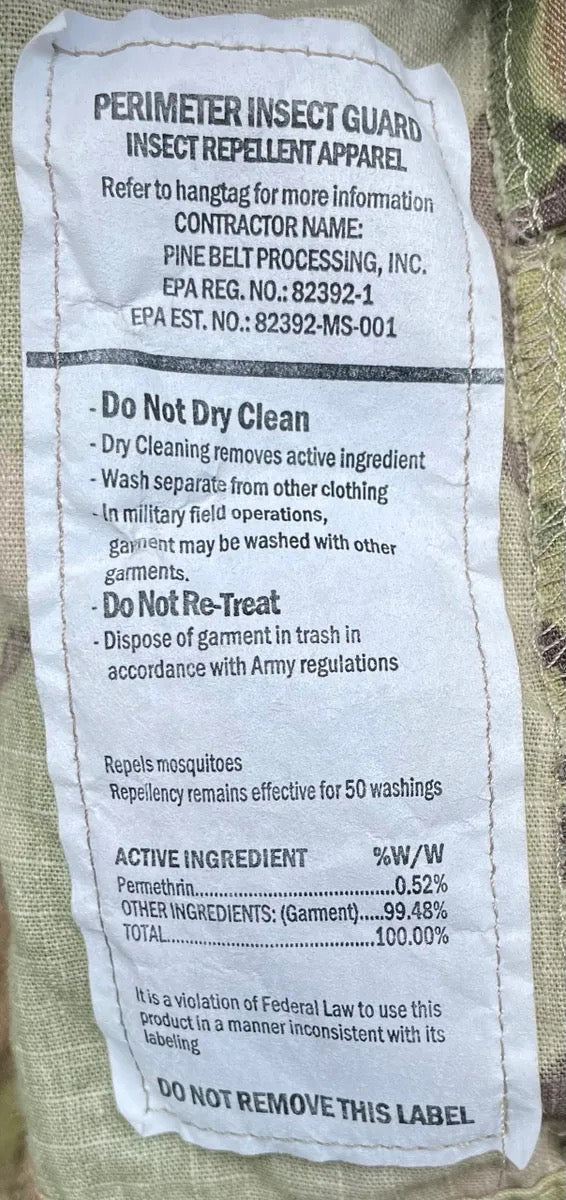 US Improved Hot Weather Combat (IHWCU) Coat Size Medium