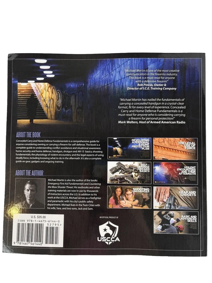 Concealed Carry and Home Defense Fundamentals 2nd Edition USCCA New - Bateleur Militaria