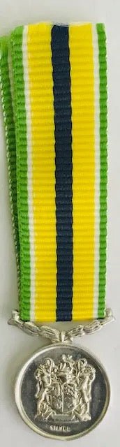 South Africa (SADF) De Wet Decoration Miniature - Bateleur Militaria
