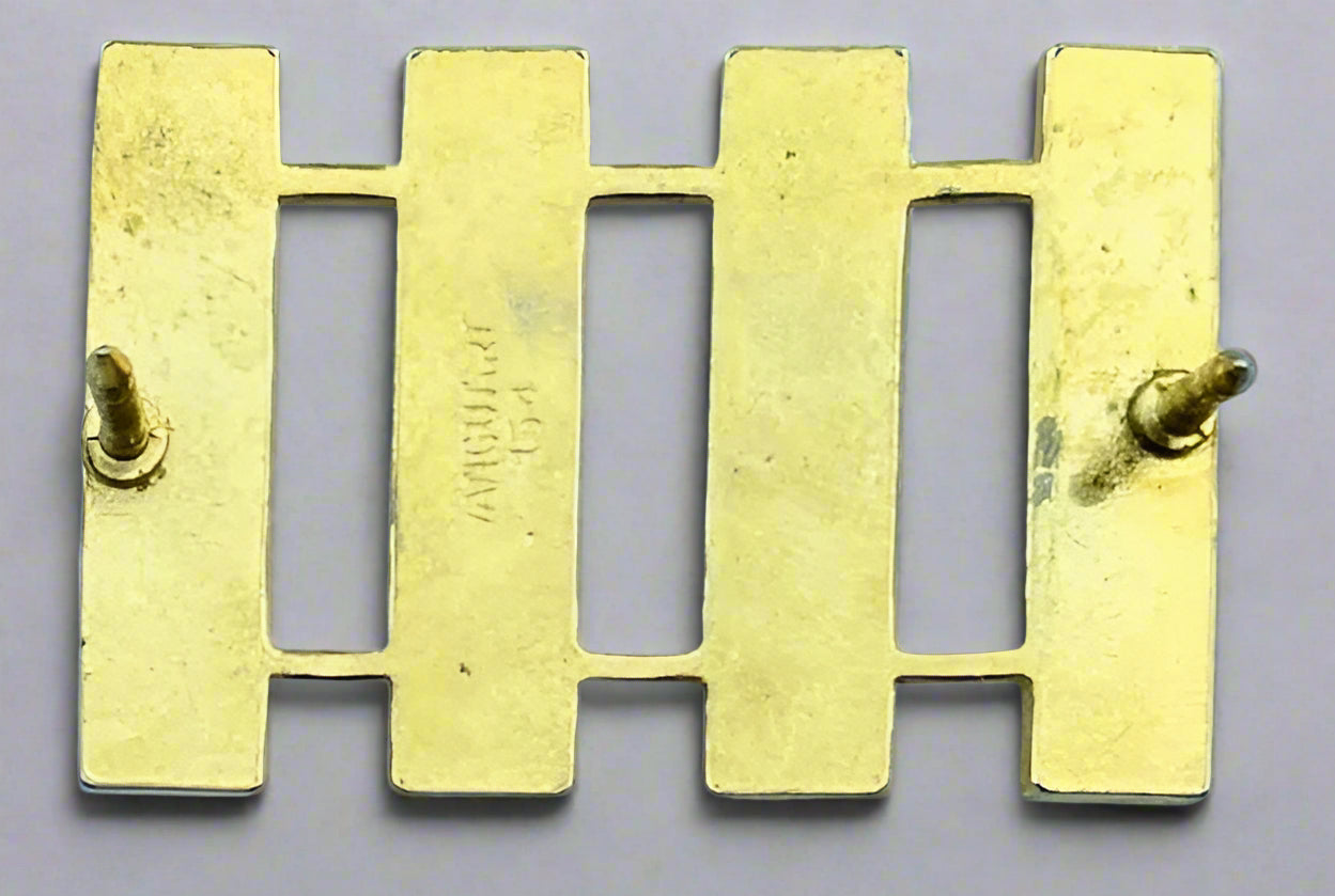 US Navy ROTC Lieutenant Commander Rank Hallmarked - Bateleur Militaria