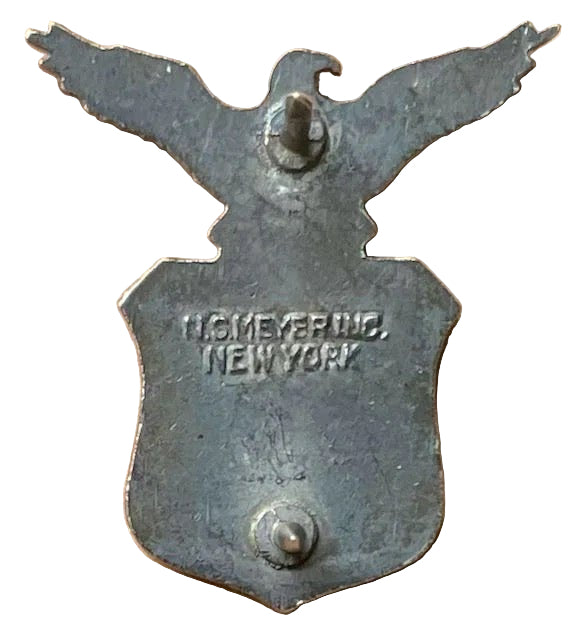US Air Force Aide to Vice President of the USA Collar Insignia Hallmarked 17 - Bateleur Militaria