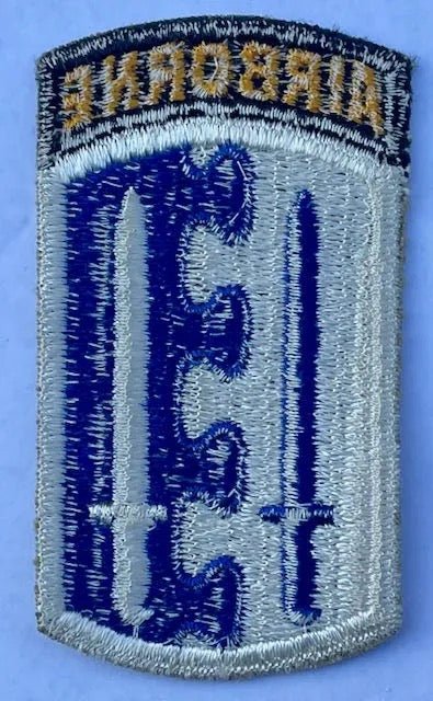 US Army 2nd Airborne Infantry Patch Attached Tab Cut Edge 1 - Bateleur Militaria