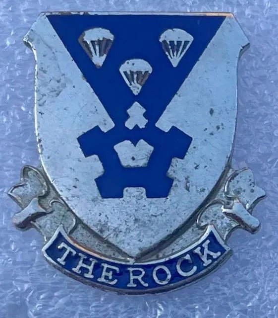 US Army 503rd Infantry Unit DUI Hallmarked