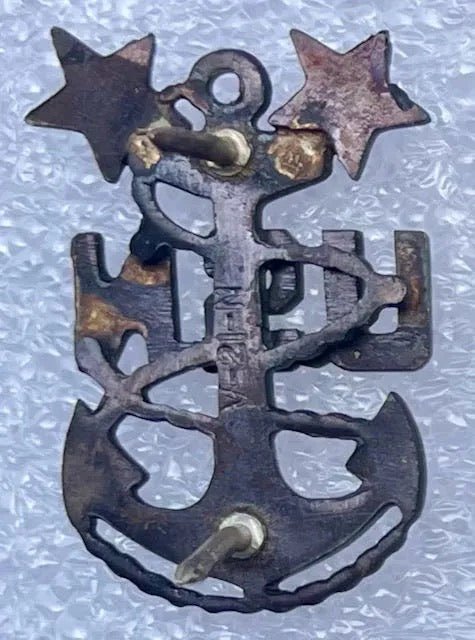 US Navy Senior Chief Petty Officer Collar Rating Subdued - Bateleur Militaria