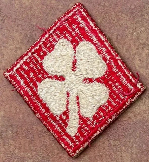 US Army 4th Army Patch SSI Cut Edge 2 - Bateleur Militaria