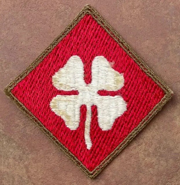 US Army 4th Army Patch SSI Cut Edge #1