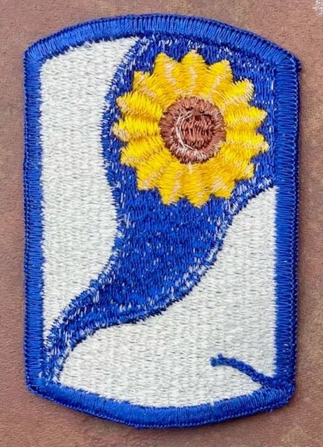 US Army 69th Infantry Brigade Patch SSI Merrowed Edge - Bateleur Militaria