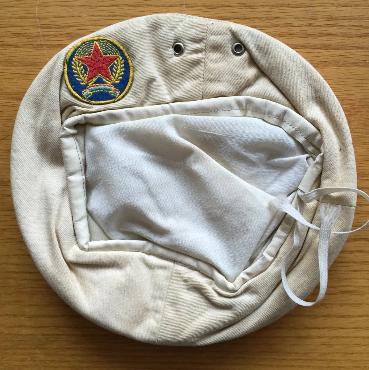 Russian White Beret Size 51