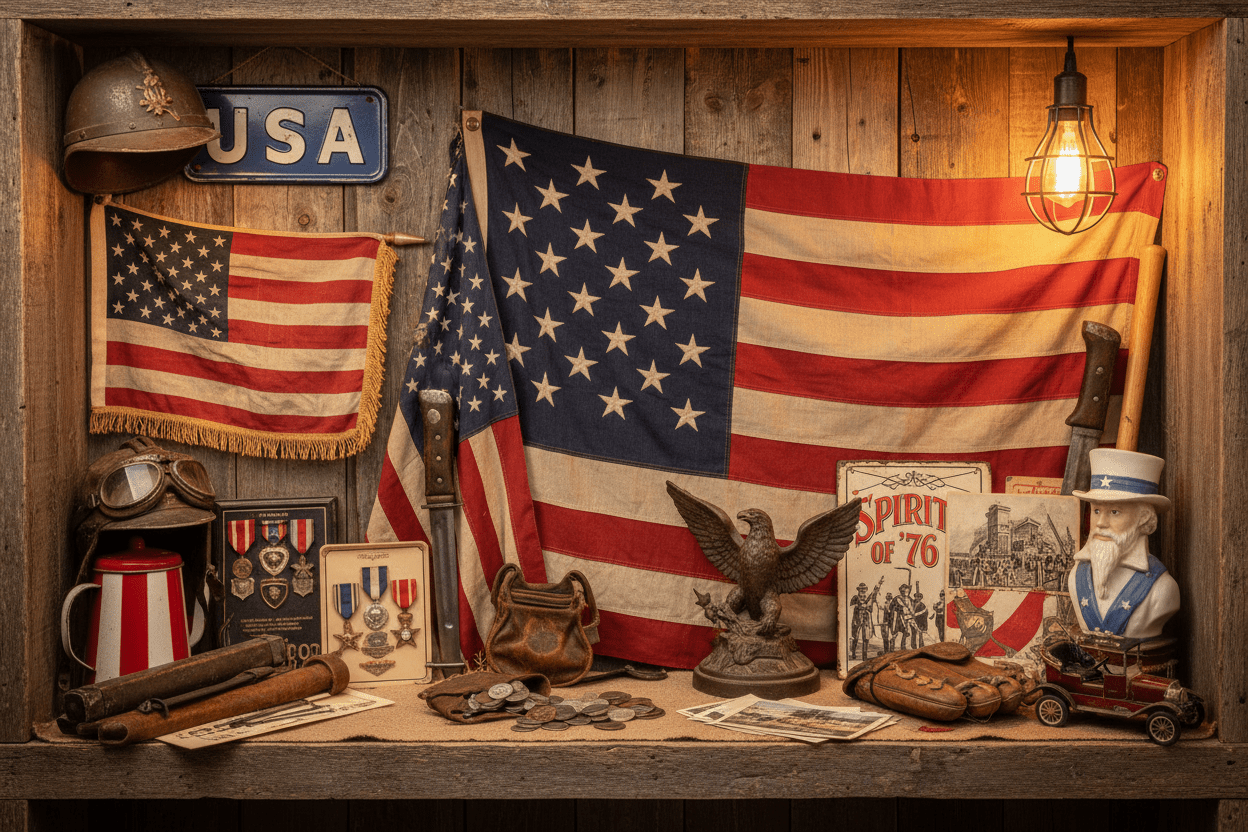Americana Collectables Items - Bateleur Militaria