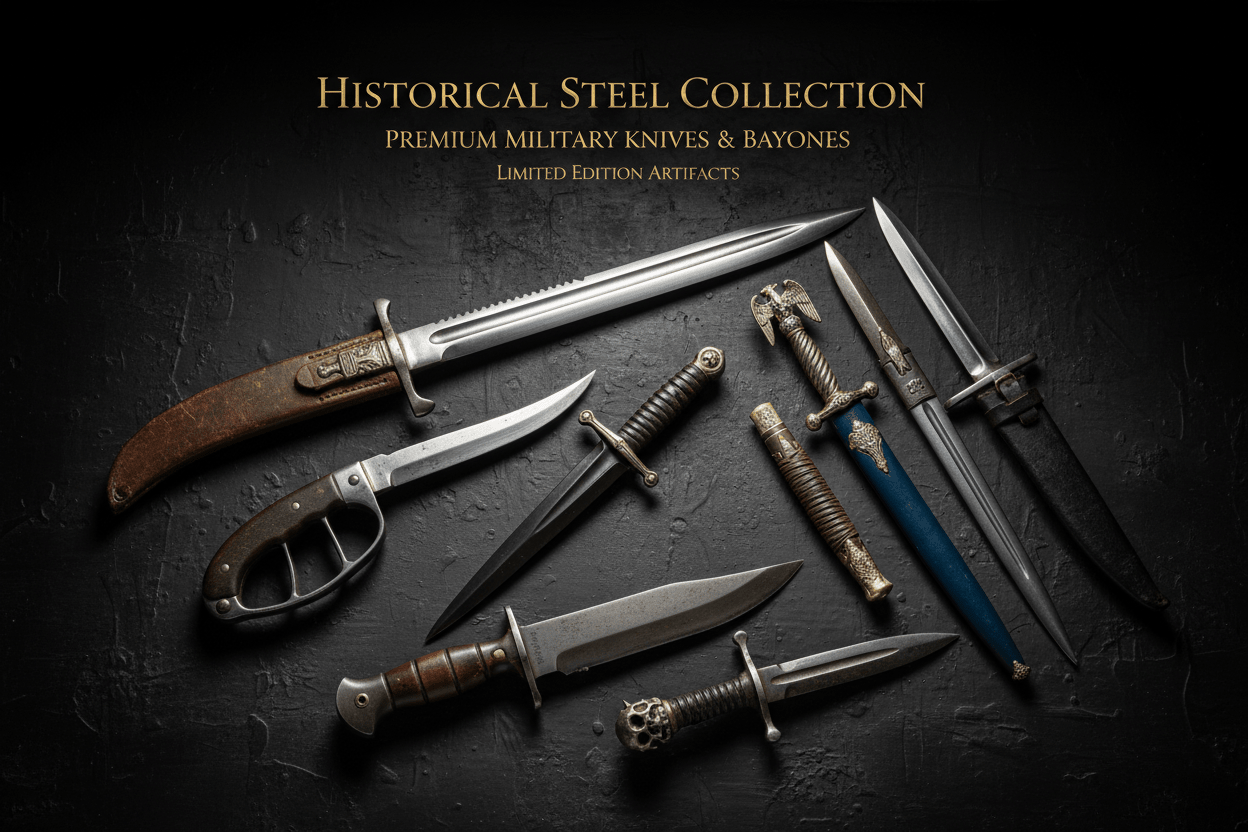 Edged Weapons vintage collectable knifes and bayonets. - Bateleur Militaria