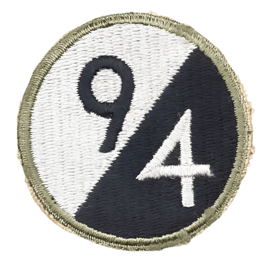 US Army 94th Infantry Division Patch SSI Cut Edge - Bateleur Militaria