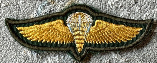 Zambia Advanced Static Line (+50) Gold Wings with Blue Behind the Lines 2nd Issue