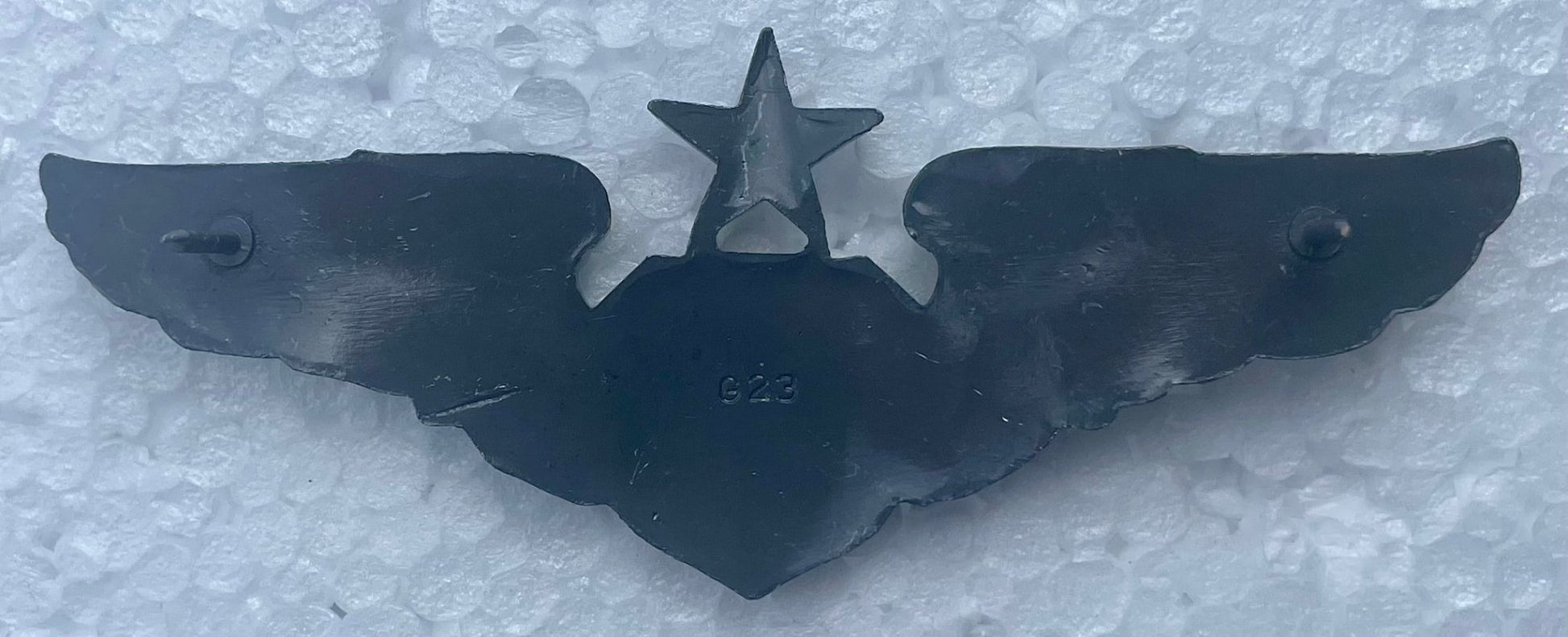 USAF Senior Flight Surgeon Wing 3" Hallmarked - Bateleur Militaria