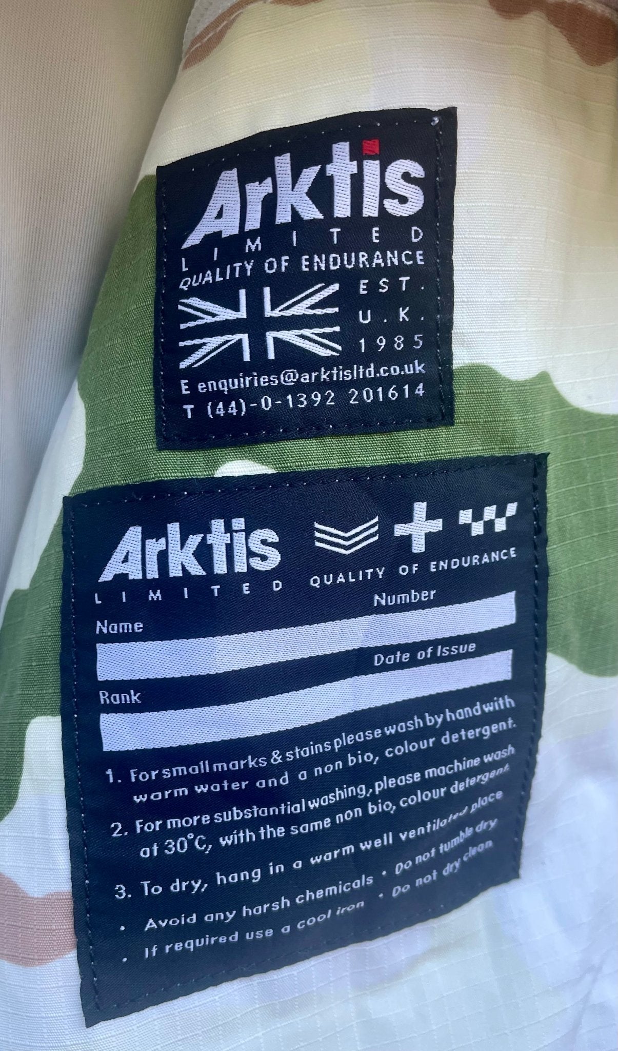 French Special Forces Tundra Waterproof Combat Smock Arktis B310 (XXL)