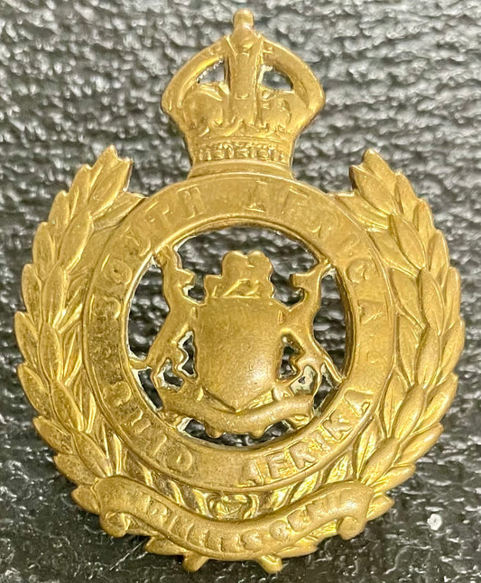 South Africa (UDF) Engineer Corps Cap Badge 1938 - 1958 - Bateleur Militaria