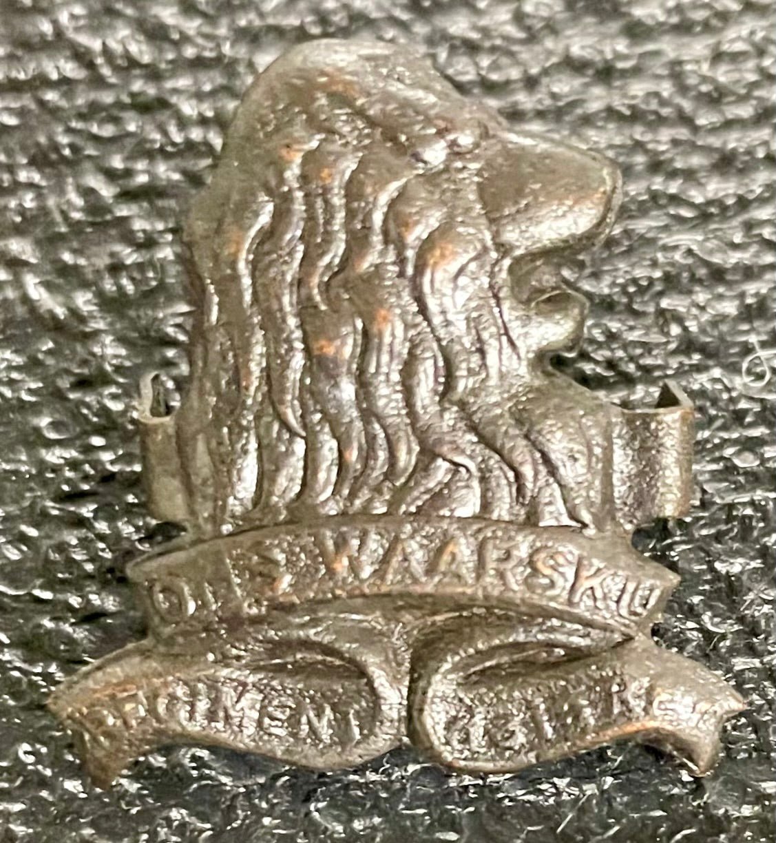 South Africa (UDF) Regiment De La Rey Collar Badge 1939 - 1945 - Bateleur Militaria