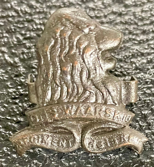 South Africa (UDF) Regiment De La Rey Collar Badge 1939 - 1945 - Bateleur Militaria