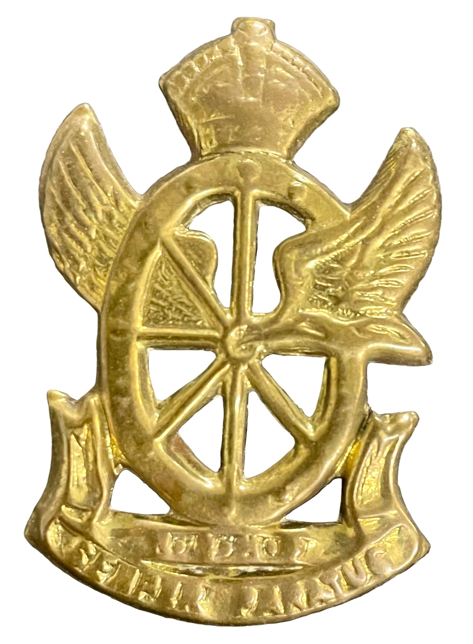 South Africa (UDF) Railways & Harbors Brigade Cap Badge 1921 - 1929 - Bateleur Militaria
