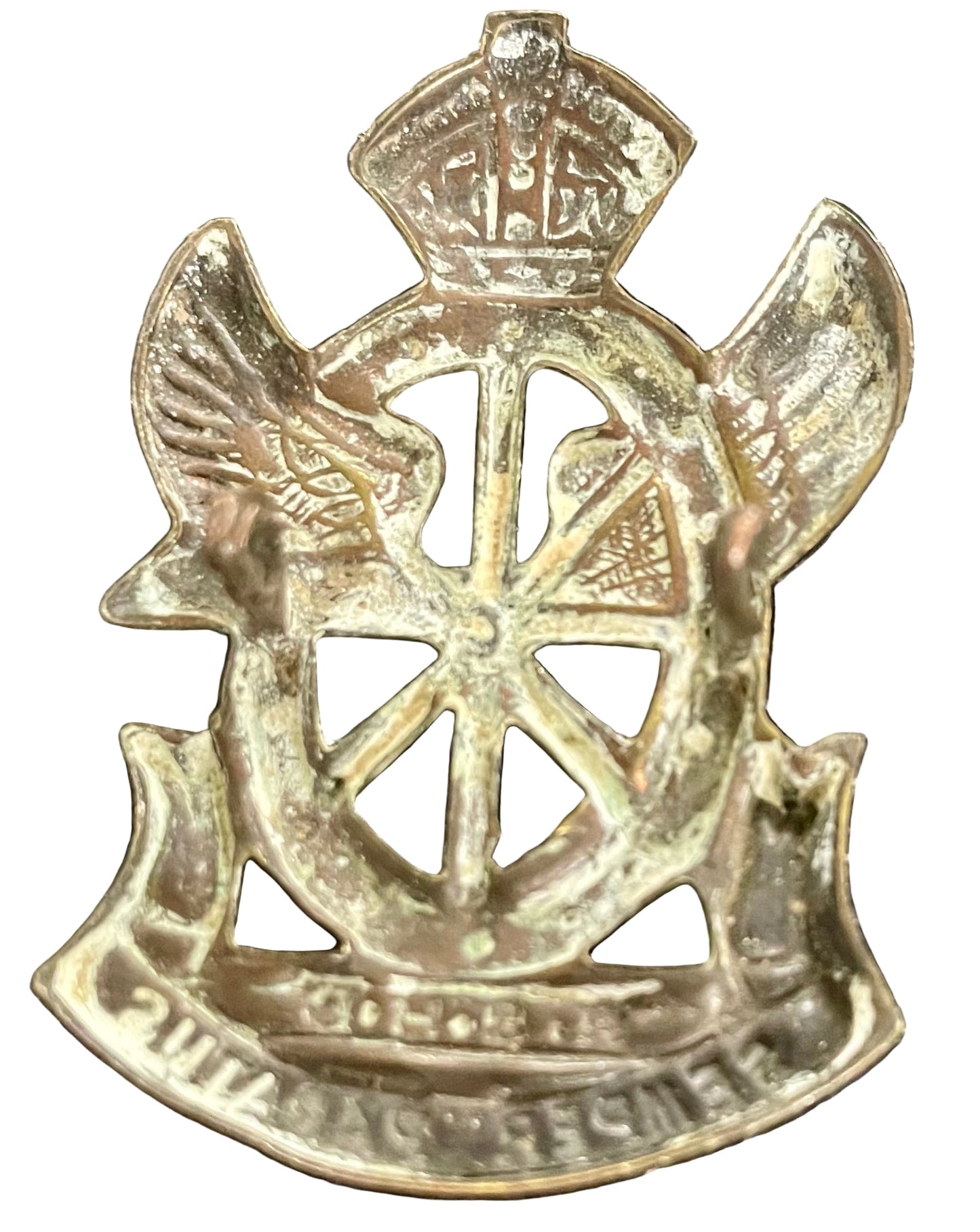 South Africa (UDF) Railways & Harbors Brigade Cap Badge 1921 - 1929 - Bateleur Militaria