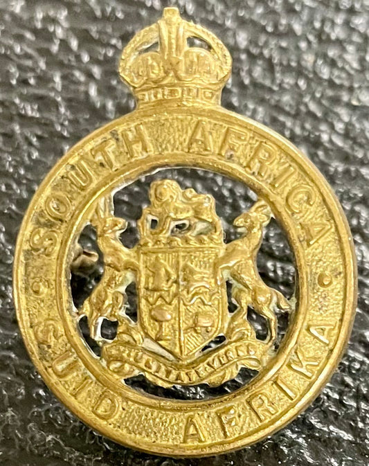 South Africa (UDF) Instructional Corps Collar Badge 1923 - 1926 - Bateleur Militaria