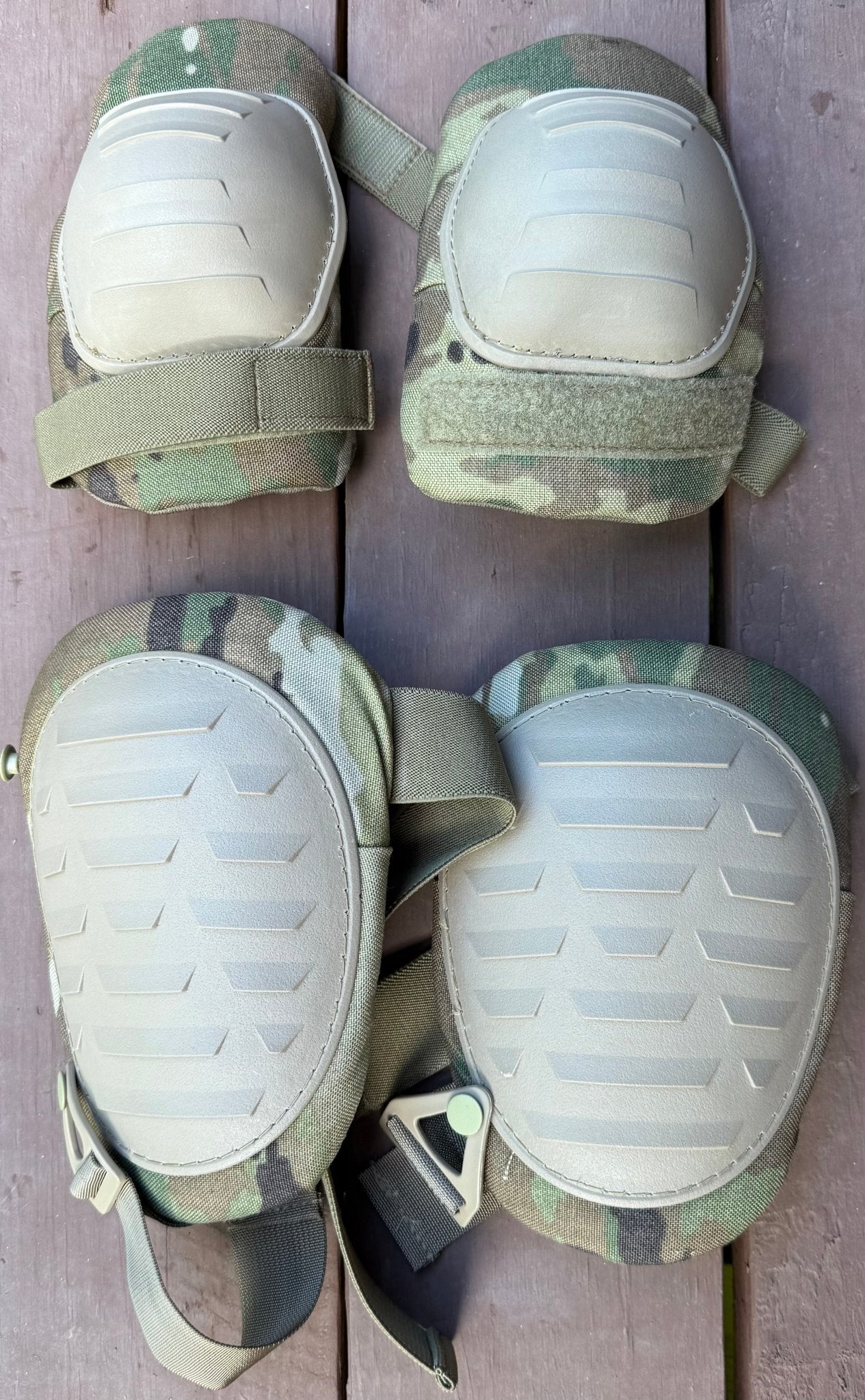 US OCP Multicam Knee & Elbow Pads Set (K&EP) Mint - Bateleur Militaria