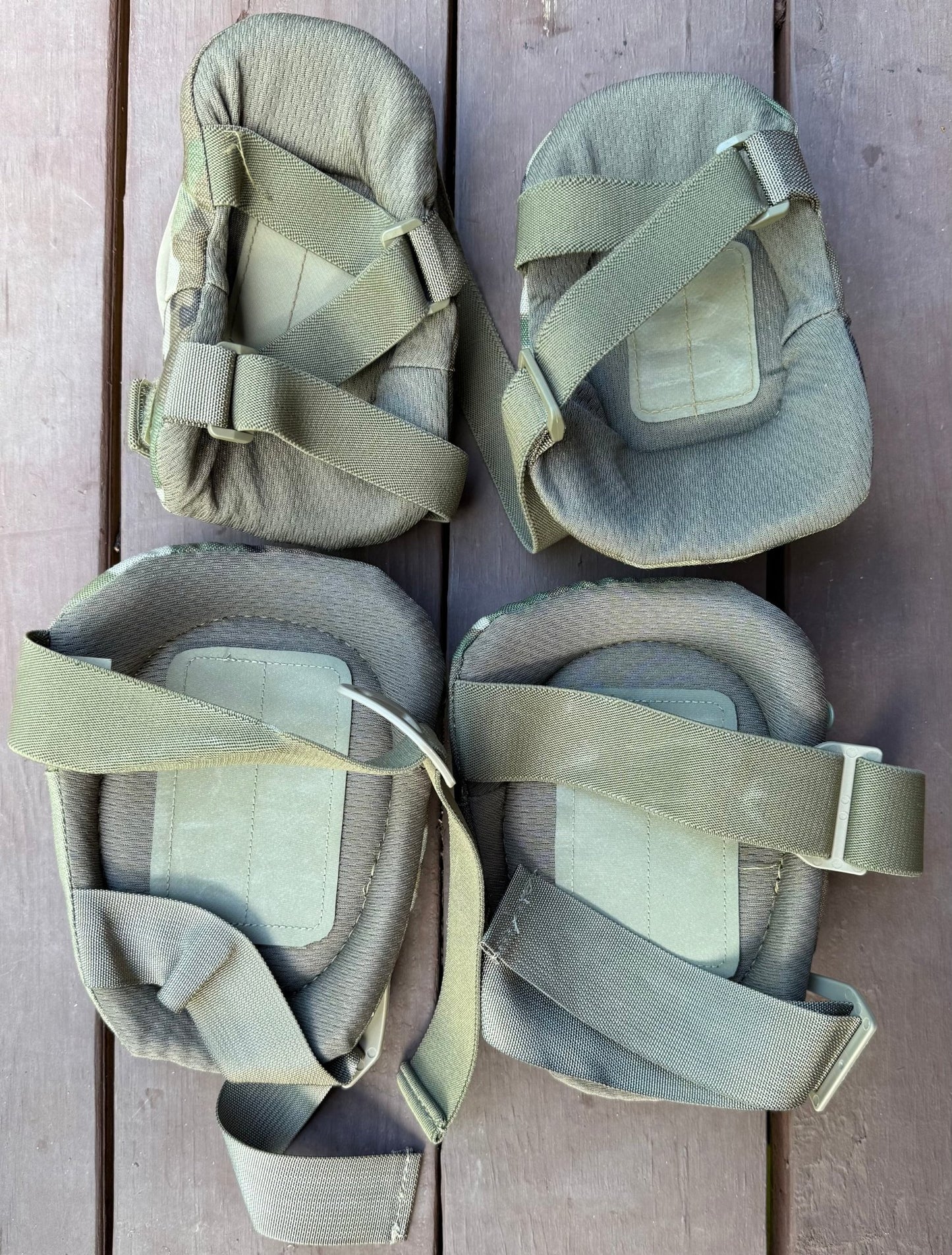 US OCP Multicam Knee & Elbow Pads Set (K&EP) Mint - Bateleur Militaria
