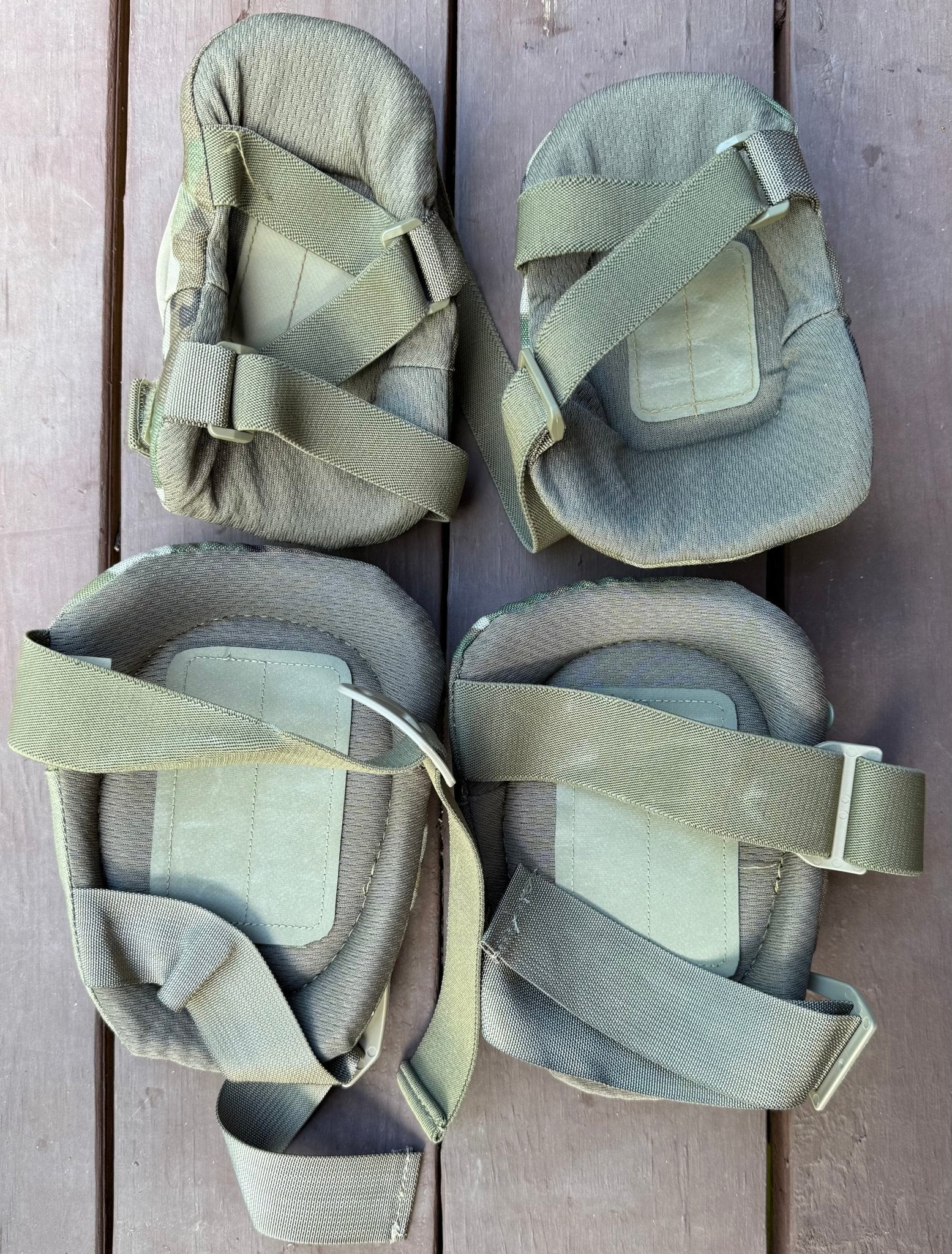 US OCP Multicam Knee & Elbow Pads Set (K&EP) Mint - Bateleur Militaria