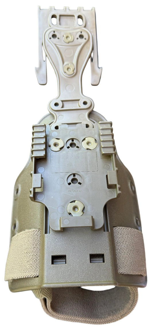 Safariland Tan Leg Shroud & Quick Release Leg Strap Mint TS1 - Bateleur Militaria