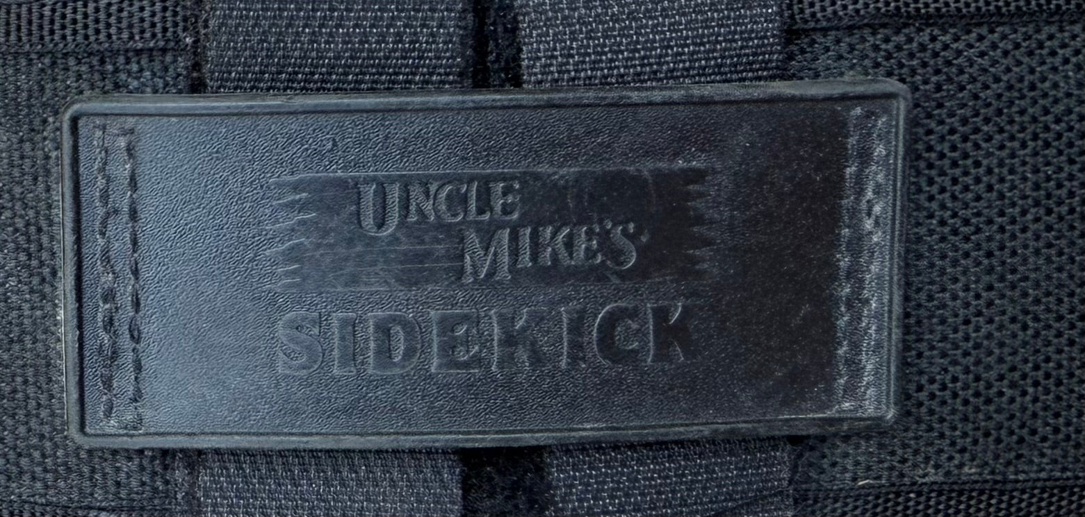 USAF Used Uncle Mikes Sidekick Nylon Shoulder Holster & Whistle - Bateleur Militaria