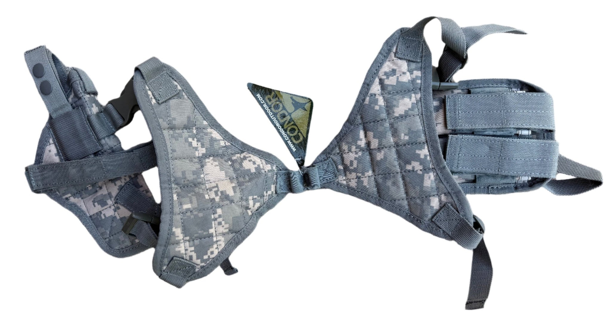 Condor USH Universal Shoulder Holster For Glock 1911 USP S&W ACU Camo Mint - Bateleur Militaria
