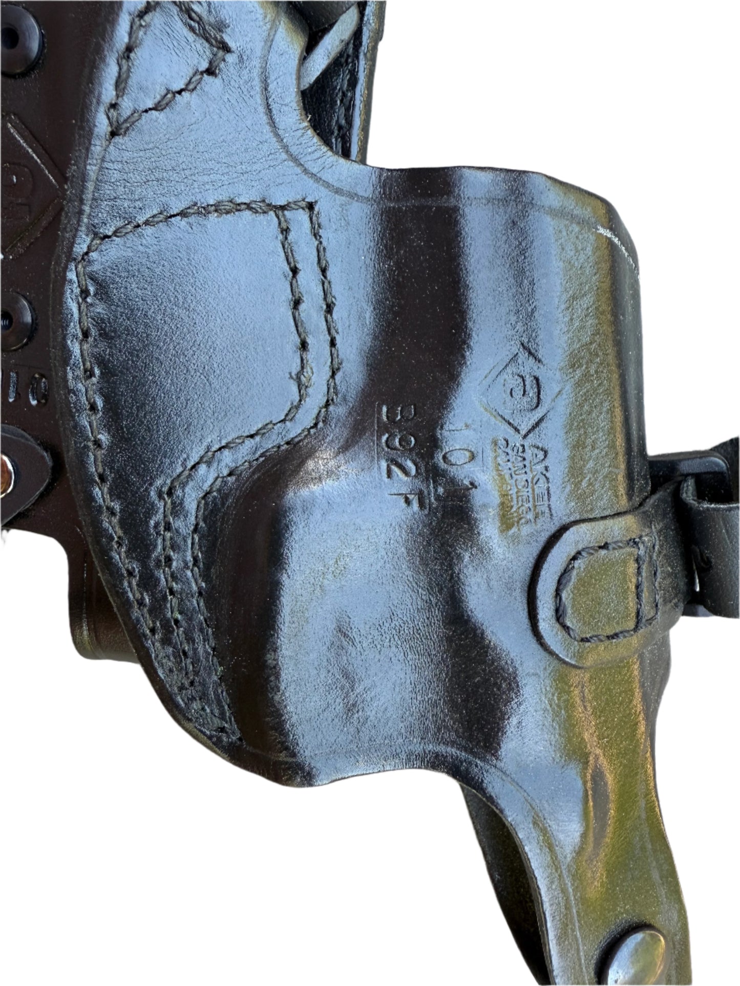 Aker Model 101M-2 Leather Shoulder Holster Rig for Beretta 92F Mint