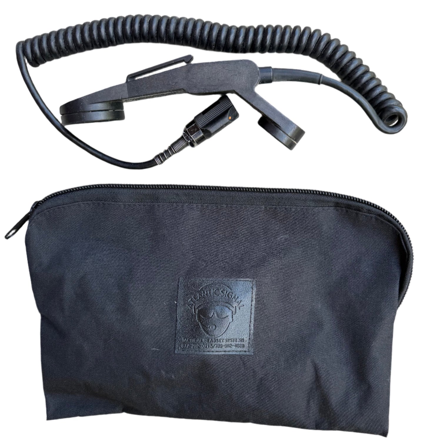 Harris Military Radio Modified Handset 10075 1399 5 Pin PRC - 152 - Bateleur Militaria