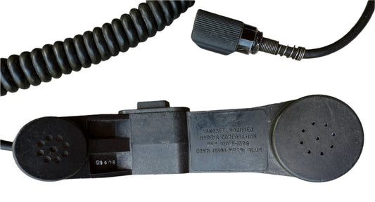 Harris Military Radio Modified Handset 10075 1399 5 Pin PRC - 152 - Bateleur Militaria