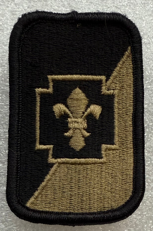 US Army OCP 62nd Medical Brigade Patch w Hook & Loop Back - Bateleur Militaria